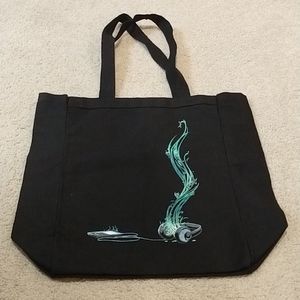 New! Music is Life canvas tote bag